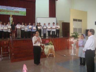 Ngày Kết thúc khoá Quản trị Tài chánh – Giáo tỉnh miền Trung