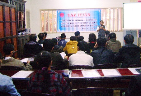 Caritas Huế tổ chức lớp tập huấn tìm hiểu về Quyền và nghĩa vụ của người nhiễm HIV
