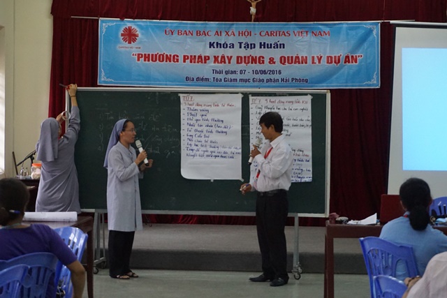 Khai mạc khoá tập huấn “Phương pháp xây dựng và quản lý dự án”