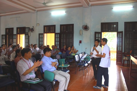Caritas Hưng Hóa: Khóa tập huấn “Gia đình Công giáo sống đức tin và thi hành đức bác ái”