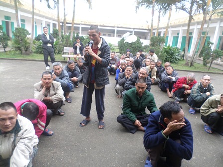 Caritas Bùi Chu tới thăm và chúc tết Trung tâm Bảo Trợ Xã Hội Nam Định