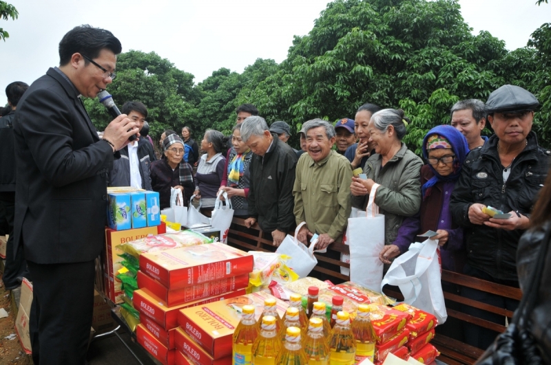 Caritas Hải Phòng vui Tất niên cùng các bệnh nhân phong
