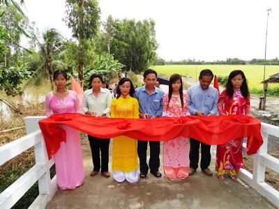 Lễ khánh thành cầu Caritas Mỹ Tho