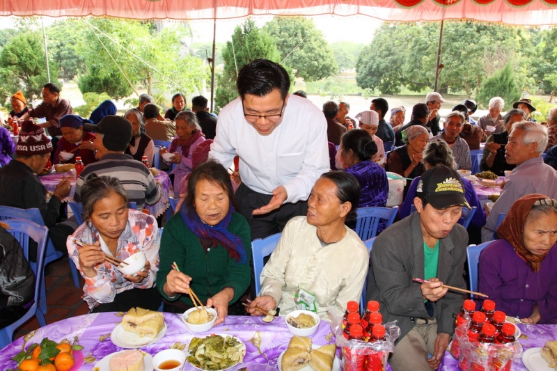 Niềm vui đón xuân Quý Tỵ của các bệnh nhân phong Chí Linh – Hải Dương